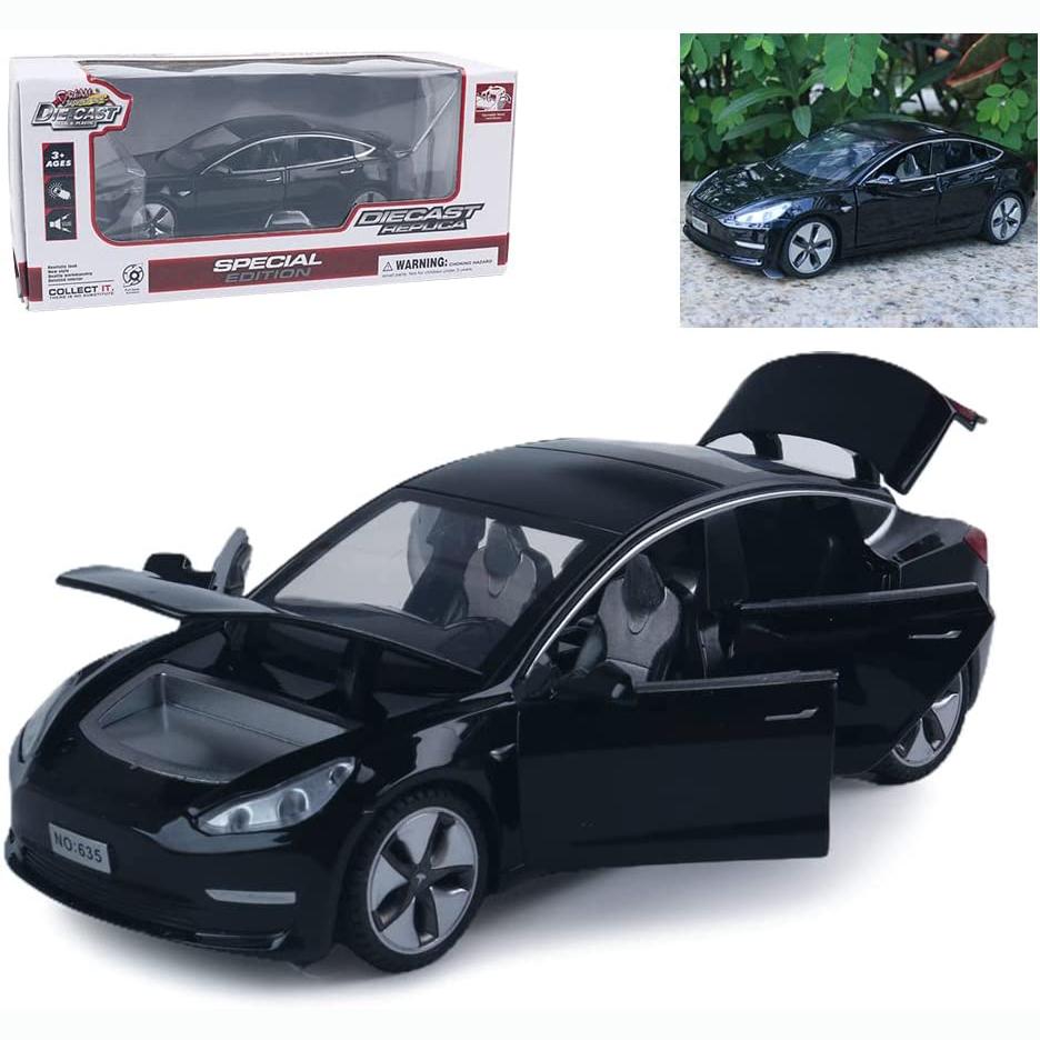 1:Model 32 v měřítku 3, litá slitina, autíčko, stahovací vozidlo se zvukem a světlem pro děti Dárková kolekce pro dospělé