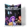 K-Pop Demon Hunter Poster Blanket Flannel Shawl Home Camping Sofa Bed Cover Men'S And Children'S Gifts