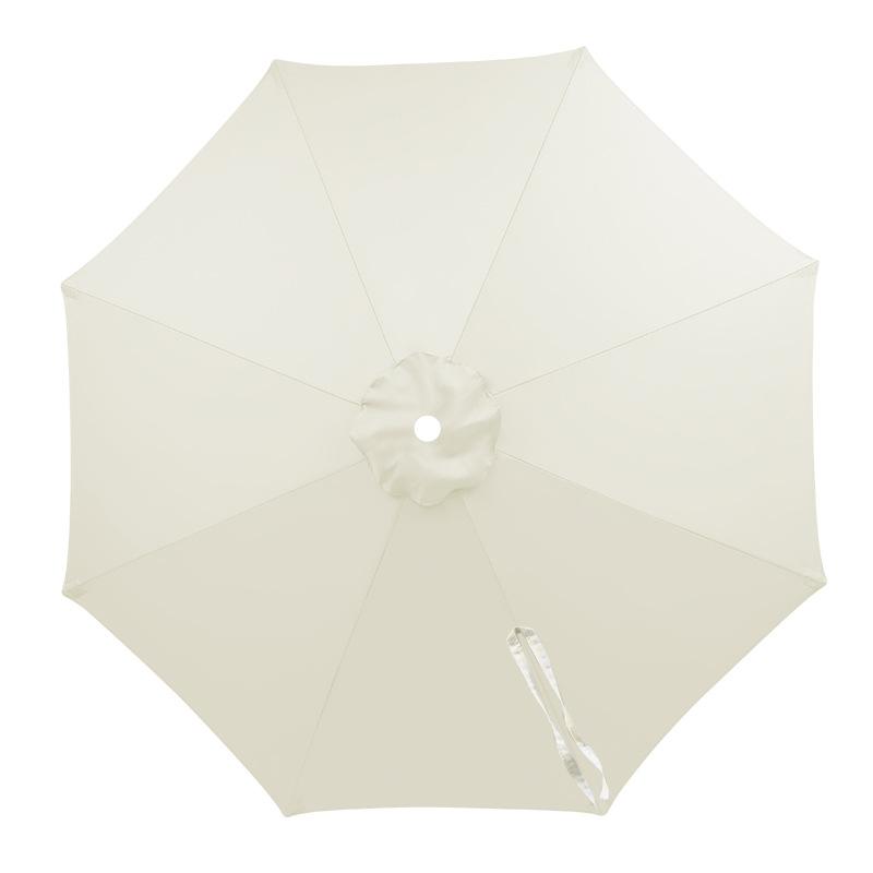 6 Ribs/8 Ribs Parasol Replacement Cloth Without Stand Parasol Umbrella Cover Waterproof Sunshade Cloth Canopy Patio Garden Cover