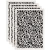 Paper Ceramic Decals Pottery Ceramics Clay Transfer Paper Underglaze Flower Paper Leopard Print 520x370mm Pattern: 48x33mm