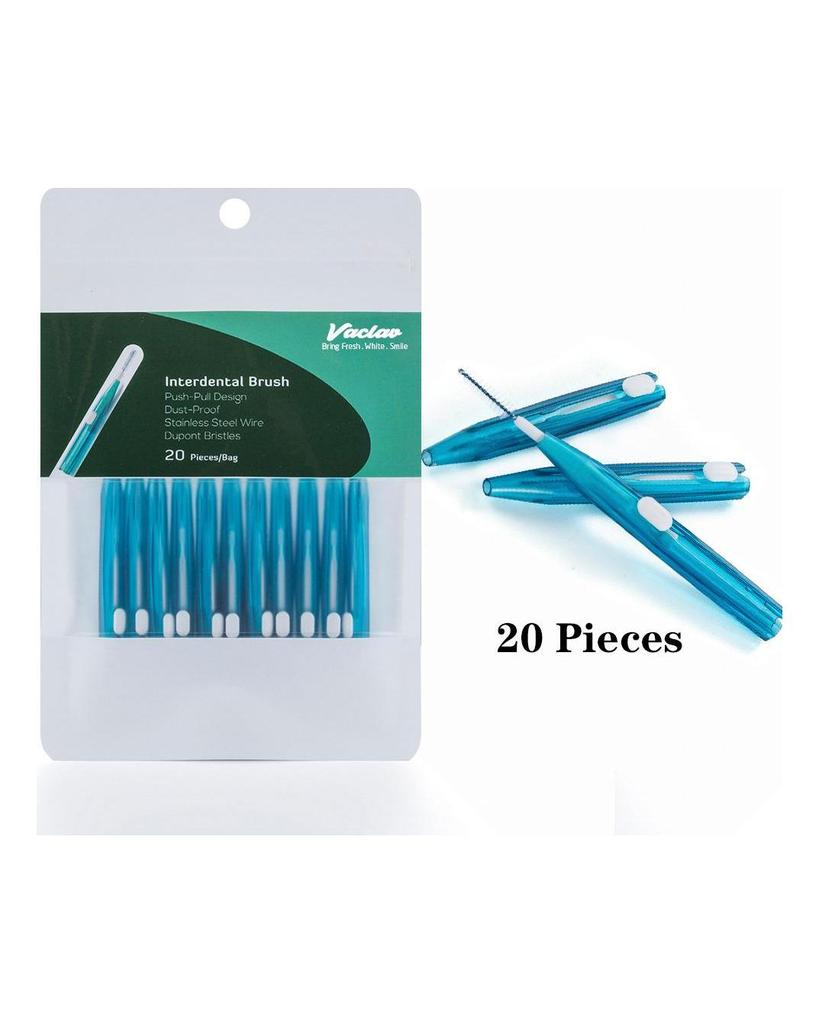 10/20 Stück Hygiene Dental Silikon Superfeine Zahnseide Interdentalbürste Zahnstocher Mundreinigung