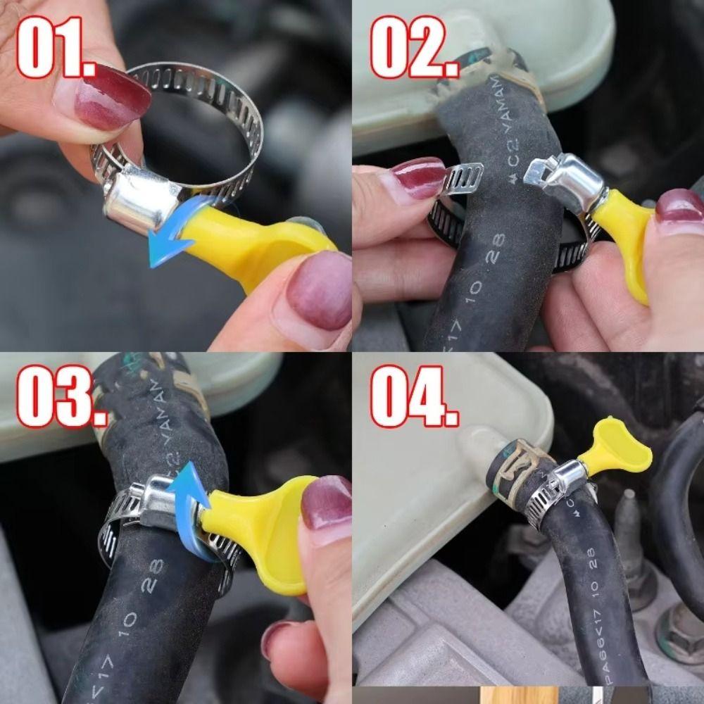 10 Pcs Sealing Water Pipe Faucet Fasteners Powerful Fastener Hose Clamp  Exhaust Hose