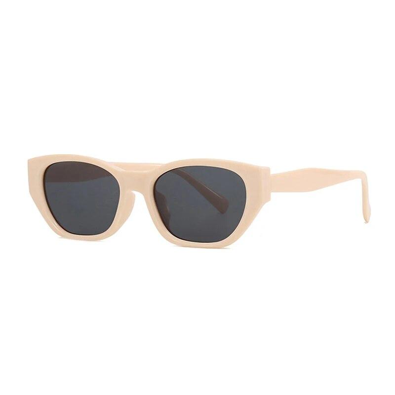 Retro Cat Eye Irregular Polygon Women Sunglasses Fashion Eyewear  Designer Eyewear Shades Uv400 Men Sun Glasses
