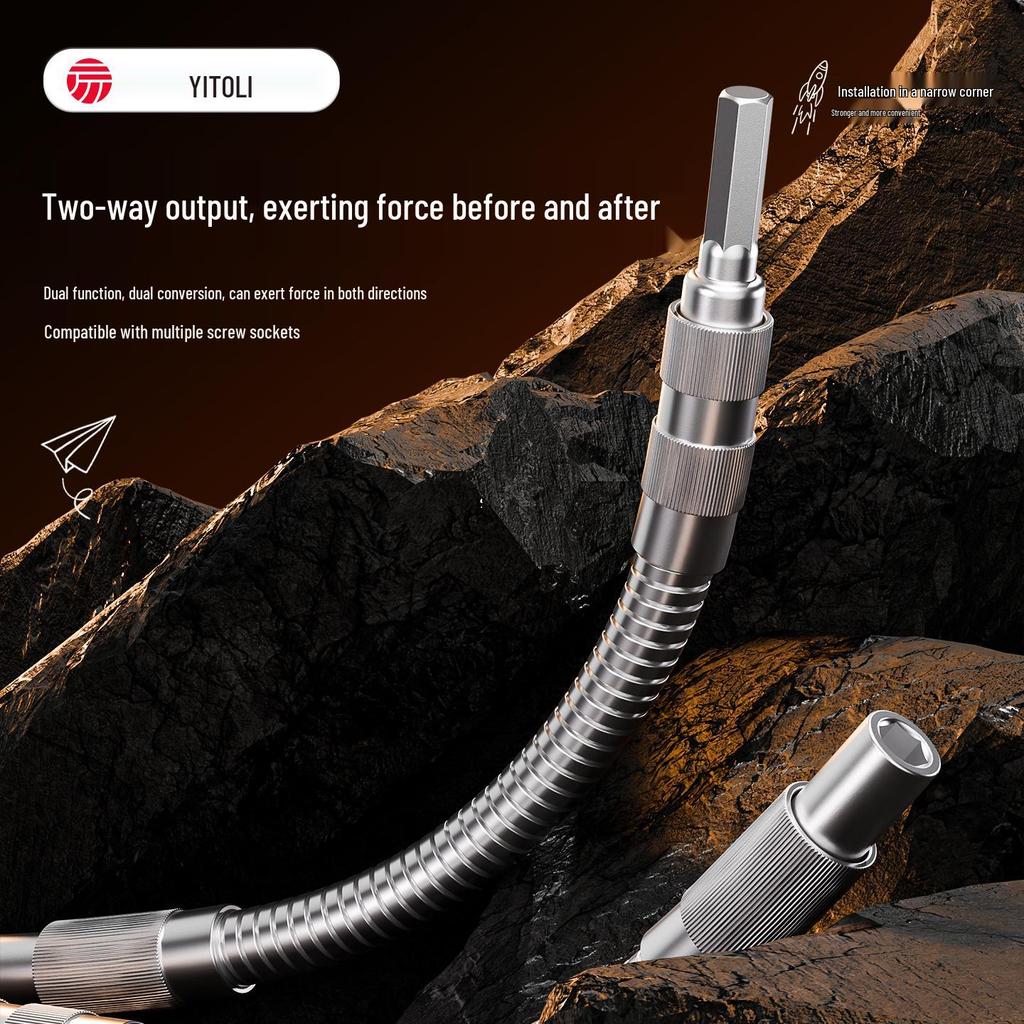 Universal Flexible Shaft Electric Screwdriver Corner Connector