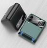 כיסוי מגנטי ל-Flip5 Flip6 עבור Samsung Galaxy Z Flip 6 5 4 3 הגנה מלאה ציר כיסוי יוקרתי מגן זכוכית למצלמה על Z Flip 3 4