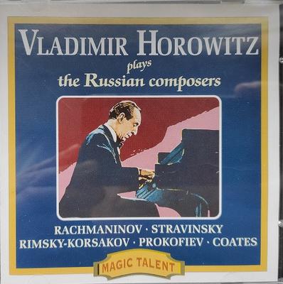 CD VLADIMIR HOROWITZ - Horowitz gra rosyjskich kompozytorów CD48066 Magic Talent 1997 Japonia Klasyczna Używana