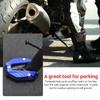 Motorcycle Bike Kickstand Extender Foot Side Stand Extension Foot Pad Support Enlarger Scooter Moped Foot Pad Aluminum Alloy