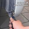 100pcs Heavy-Duty Self-Locking Nylon Cable Ties with Black Plastic Zipper Pulls - for Car Repair, Home, Office & Outdoor Use