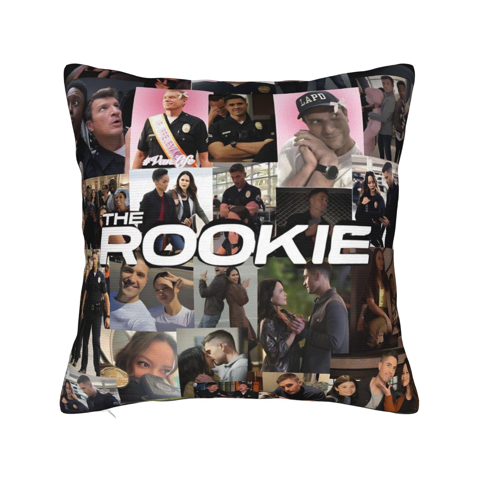

Decorative Pillow Cover The Rookie TV Show Product Bed Pillow Case Cover Zippered Multi-Size 20x20Inch