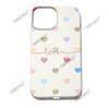 Amazon Hot-selling Color Love Applies To Apple 16pm Sweet Sense Mobile Phone Case iPhone17 Film Anti-drop Case