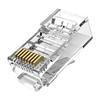 Modular Plug Rj45 Cat6 Utp Vention Iddr0-50 Transparent Pack 50 Pcs.