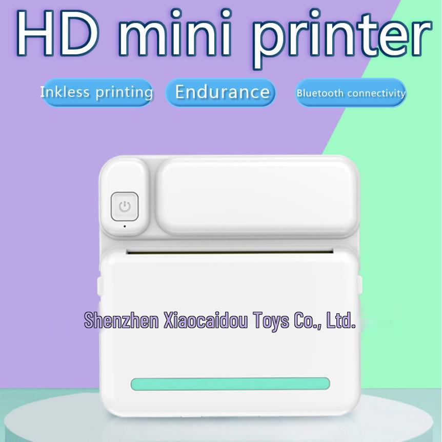 Compact Bluetooth Thermal Label Printer for Sticky Notes and Adhesive Stickers