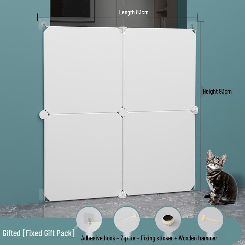Indoor Pet Barrier: Dog & Cat Net Rail for Doorways and Balconies