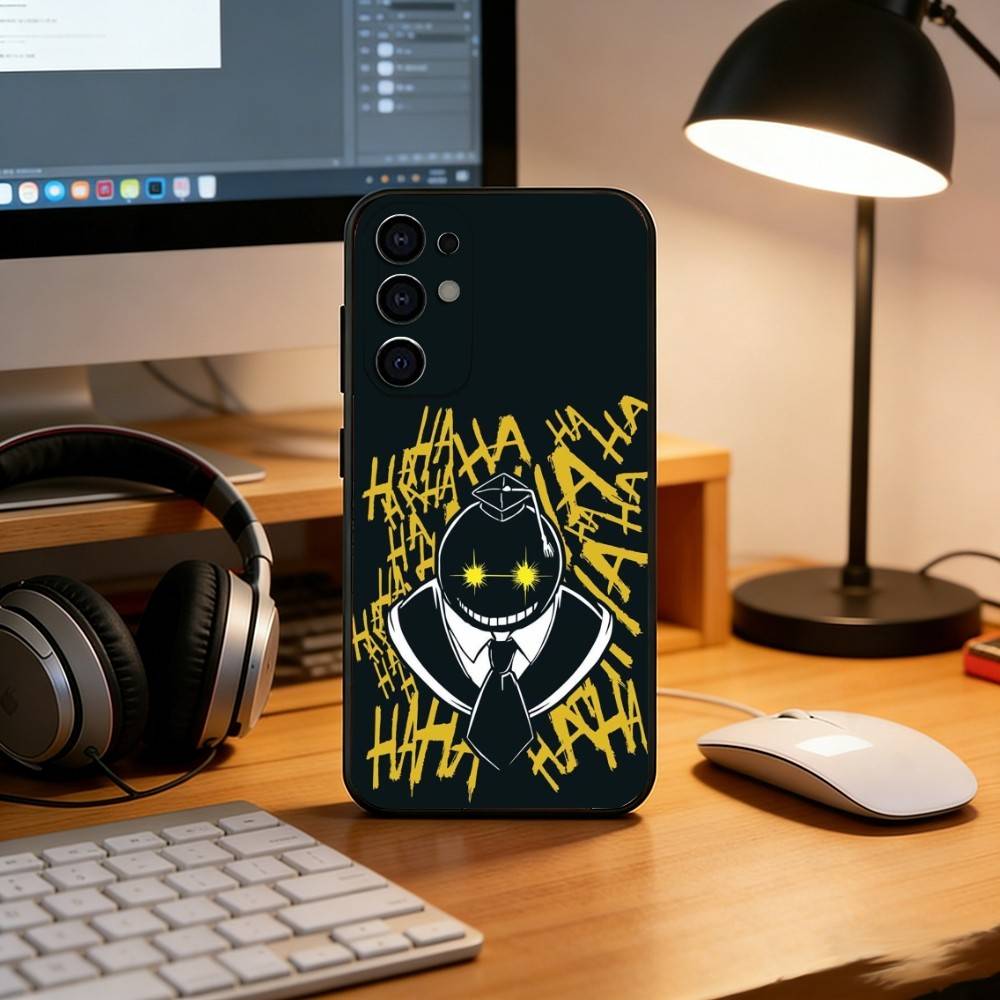 Anime A-Assassination Classroom-m Phone Case For Samsung S25,S24,S21,S22,S23,S30,Ultra,S20,Plus,Fe,Soft Silicone Black Cover