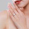 Tancise Klassischer Zirkon-Ring aus 925er-Sterlingsilber, Damenschmuck, Hochzeitsversprechen, Party-Geschenk