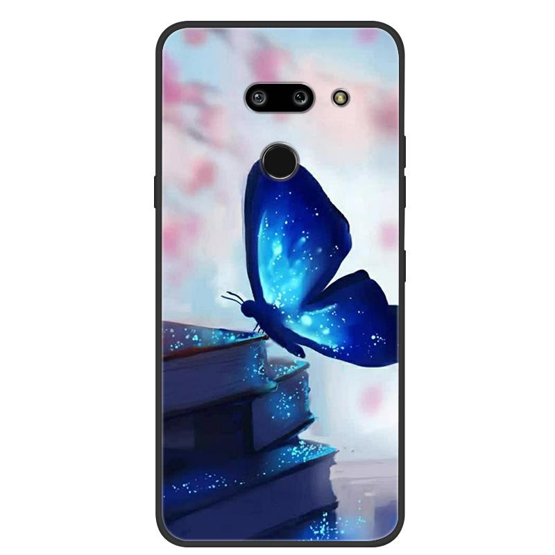 Para LG G8 ThinQ Funda Suave Silicona TPU Funda para Teléfono para LG G8 ThinQ Cubierta Trasera G8thinQ G 8 Protectora Bumper Fundas Shells