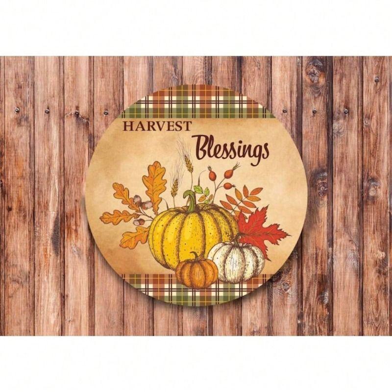 Vintage Metal Tin Sign Wall Art Home Decor 20x20cm