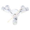 Mehrwege-Shunt-Regulierung Aluminium CO2 2-6 Shunt Aquarien Zubehör 55KF
