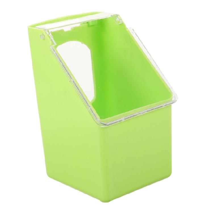 Practical Durable Plastic Hanging Pigeons Feeders for Bird Cages Easyly Installation Clean and Refill Space