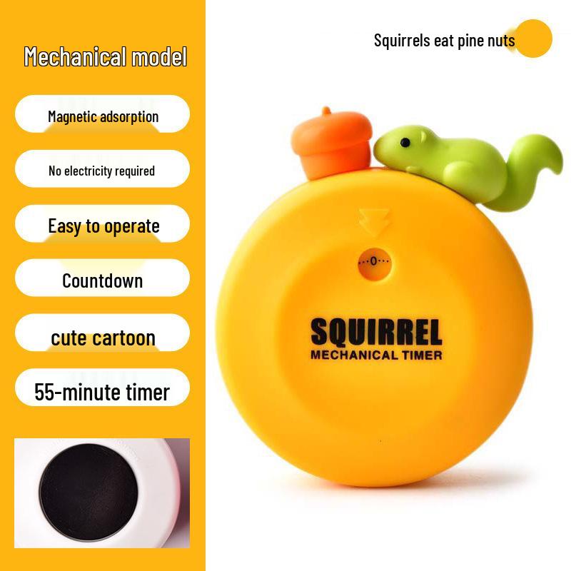Children's Dual-Use Timer: Alarm Clock & Kitchen Reminder for Study and Self-Discipline