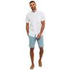 Threadbare Mens Linen Blend Short-Sleeved Shirt