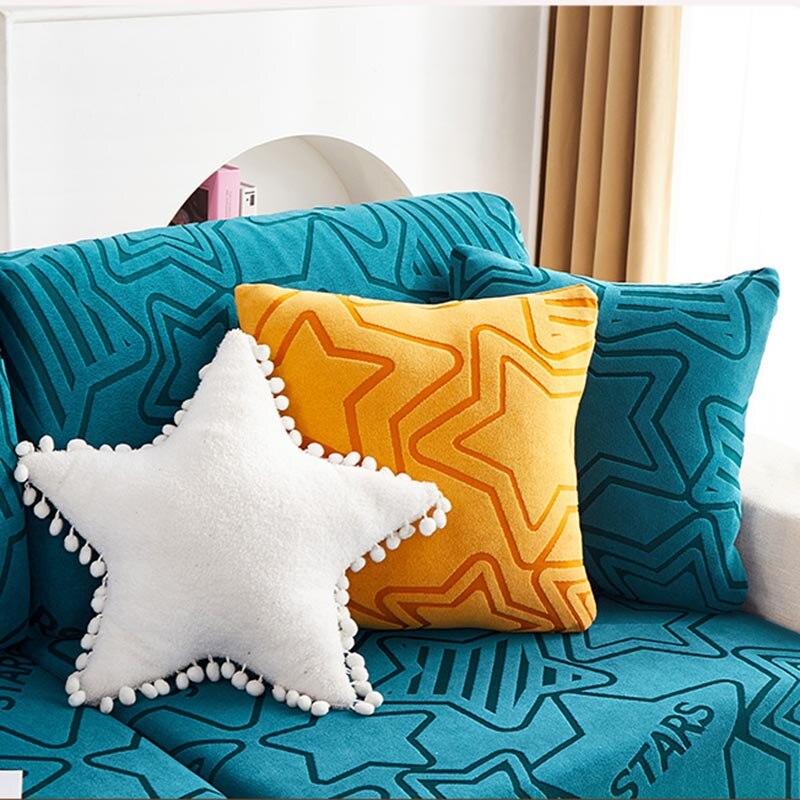 Buy Jacquard Sofa Cushion Cover Thick Elastic For Living Room Armchair