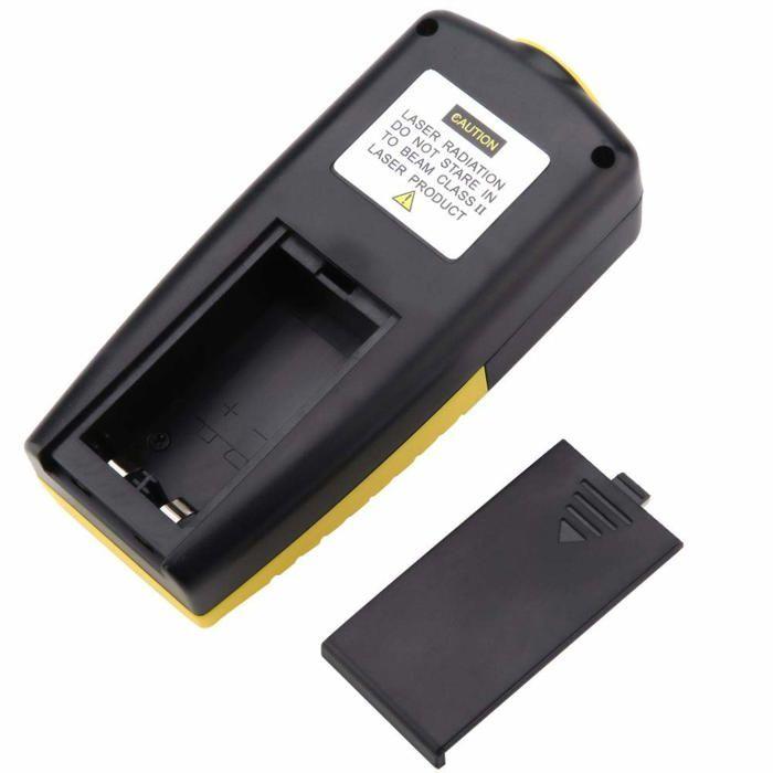 AIMOONSA Télémètre à ultrasons 50 cm–18 m — Mesure distance, surface et volume, ±0,5%