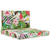 Outdoor Sofa Cushions 2 Pcs Multicolored Polyester
