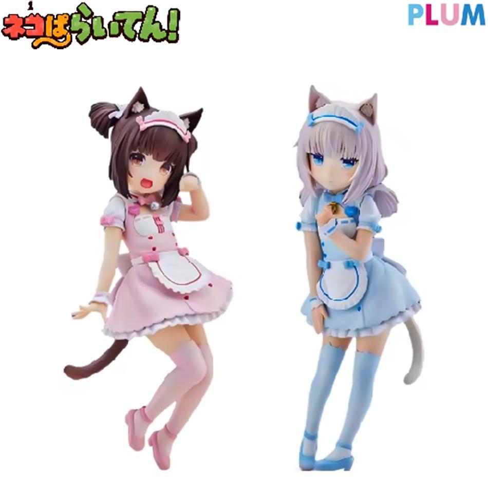 New Cat Maid Anime NEKOPARA Figure Chocolates Vanilla Cute Pretty Cat Style Model PVC Static Child Toys Collectible Gifts