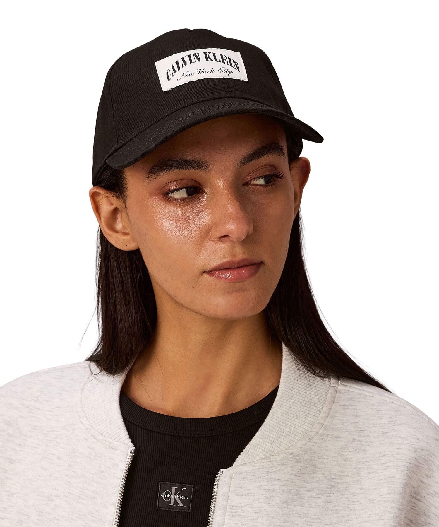 Cap Logo Patch Baseball Cap 4D5103G OS BLACKUB1 [Calvin Klein] -