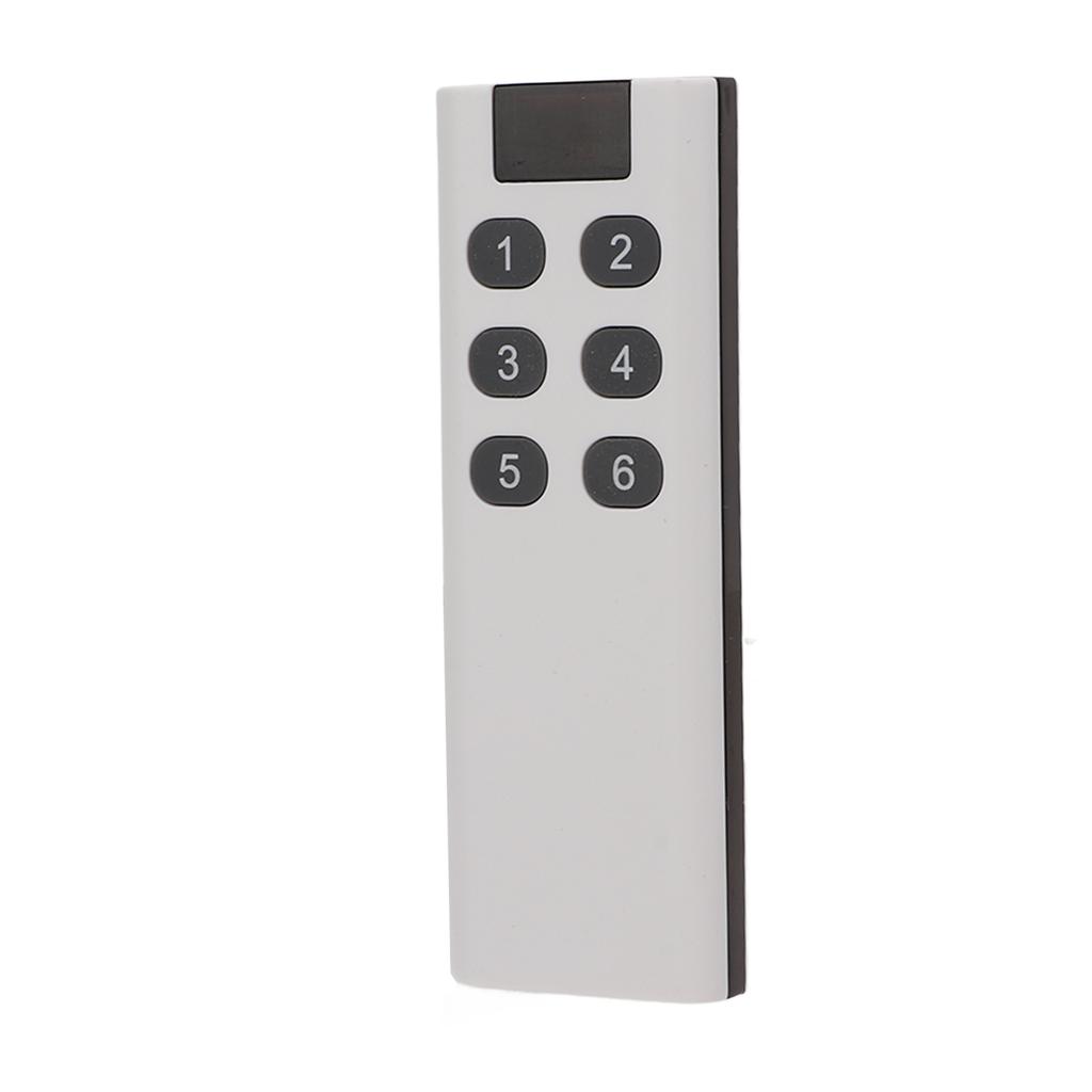 433MHz Remote Control 6 Keys 100 Meters High Sensitivity Fashionable Design Wide Application Wireless Remote Control