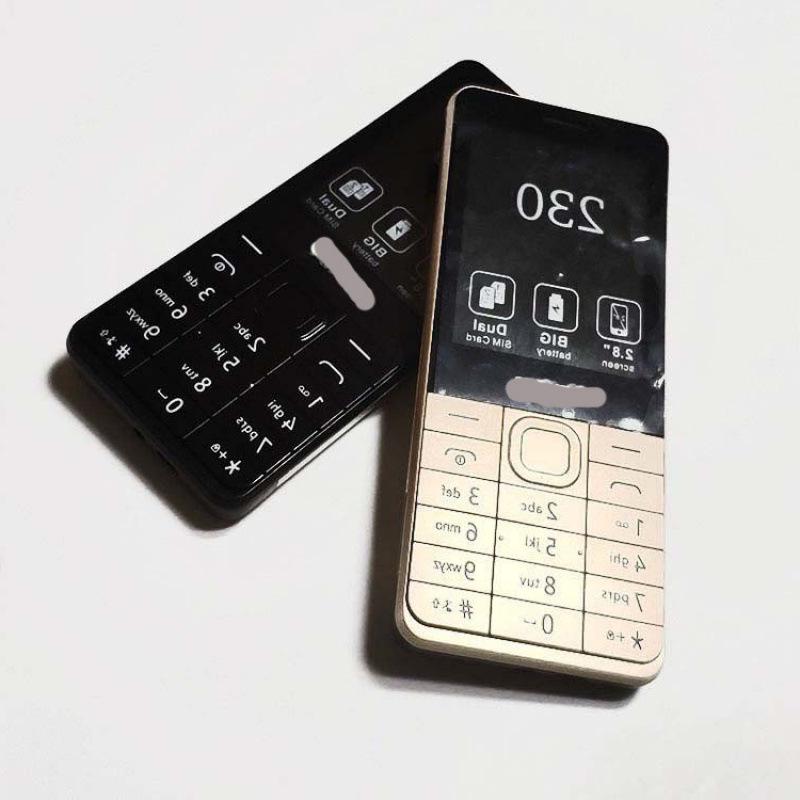 Dual-SIM GSM 2G Mobile Phone with 2.8-inch Display - Ideal for Seniors and Students