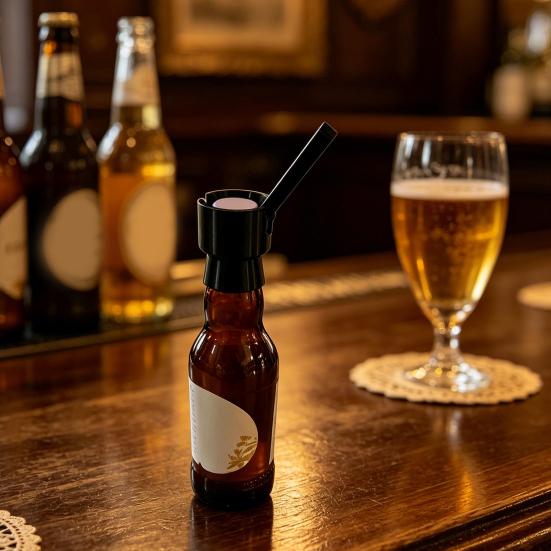 Bottle Opener Durable Construction Tool with Fun Cap Shoot Design Fits Multiple Bottle Opener for Parties Gatherings