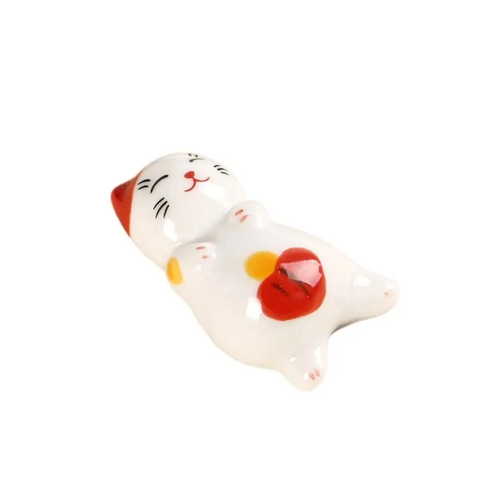 Style Ceramic Animal Crafts Tableware Accessories Spoon Rack Chopsticks Storage Rack Chopsticks Pillow Rack Chopsticks Rack