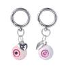 Eyeball Charms Halloween Eyes Keychain Resin Material Eye Keychain Gothic Eye Keychain  Cool Decor
