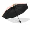 1pc Crayon Shin-chan Automatic Folding Umbrella - 8-Rib Automatic Open/Close, Portable Collapsible Compact Umbrella yy251218029