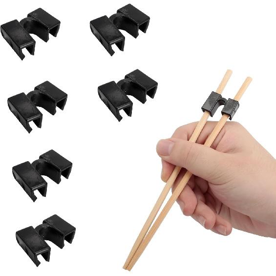 6PCS Chopstick Trainer for Adults - Reble Chopstick Helpers, Learning Chopsticks Guide for Beginners, Practice Chinese/Japanese Chopstick Holder