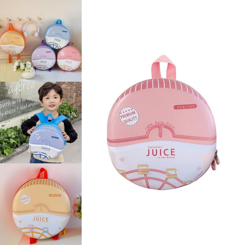 Cute And Fun Dual Shoulder Bag For Preschoolers Stylish Oxford Material With Breathability