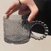 Hua Qingge Dazzling Hammered Glass Couple Cups