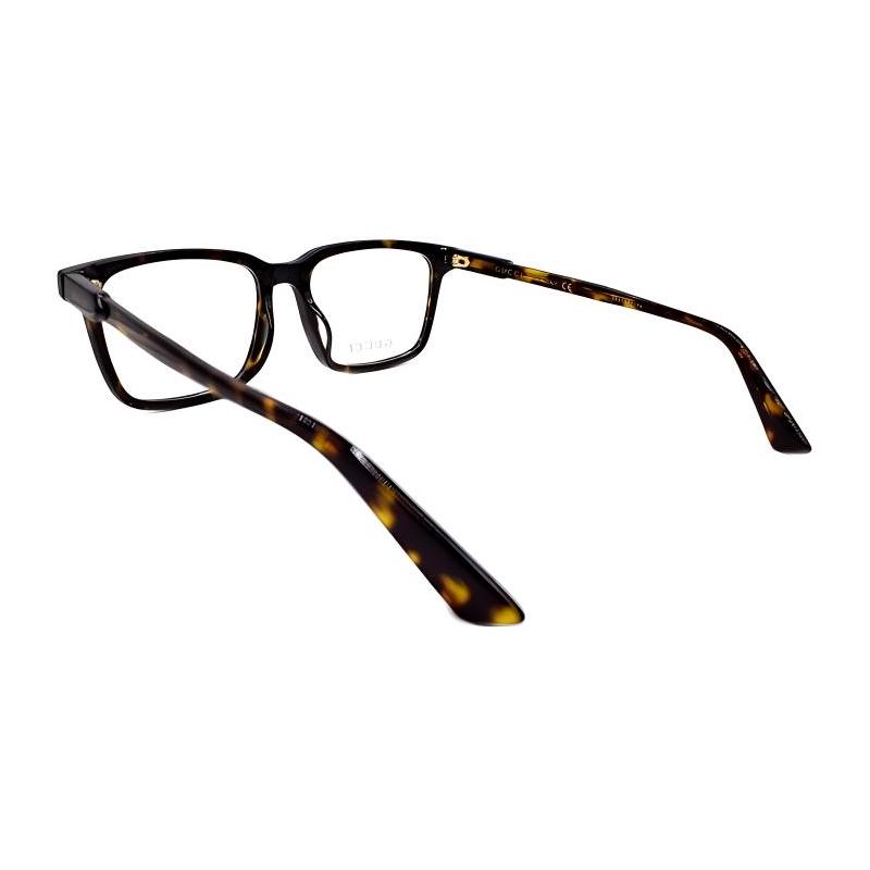 Gucci Smart and Enterprising Series Simple and Elegant Business Administration Rectangular Optical Glasses Men's Style
