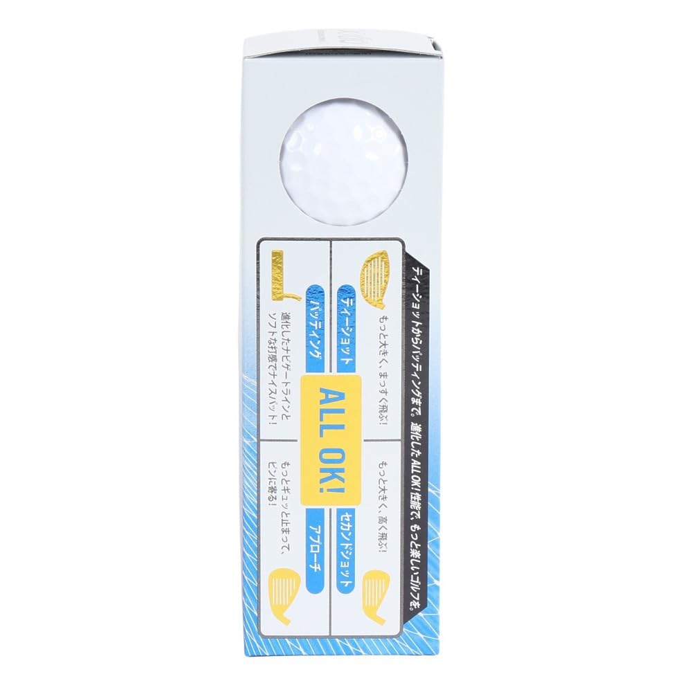 XXIO Golf Ball Rebound Drive 2 XN RD2 WH Sleeve (3 Balls) (WhiteFFMen's, Lady's)