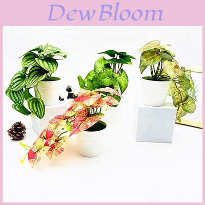 Simulation Epipremnum Aureum Topfpflanze Künstliche Faux-Pflanze für Fotografie und Home-Styling