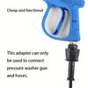 Pressure Washer Water Gun for Car Clean Hose Connector For Karcher Nilfisk Bocsh Quick connect nozzles For Car Wash Accessories