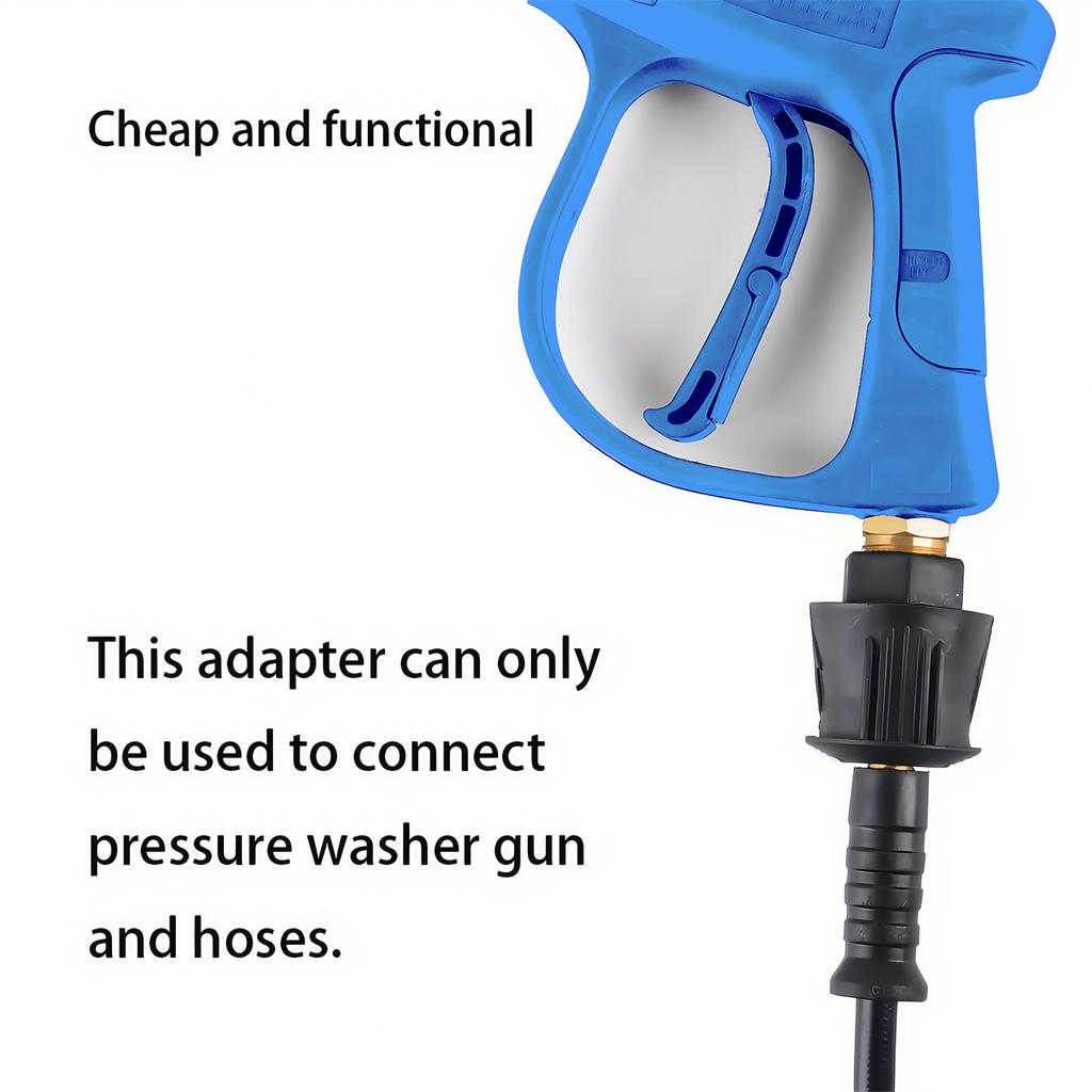 Pressure Washer Water Gun for Car Clean Hose Connector For Karcher Nilfisk Bocsh Quick connect nozzles For Car Wash Accessories