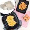 2Pcs Air Fryer Silicone Liners Air Fryer Pot Reusable Food Grade Silicone Airfryer Liners Baking Basket Air Fryer Accessories