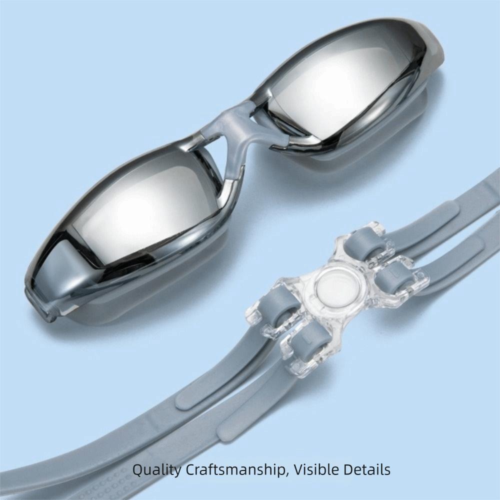 Anti Fog Swimming Goggles Adjustable Waterproof Myopia Swimming Goggles UV Protection Outdoor Diving Goggles Training