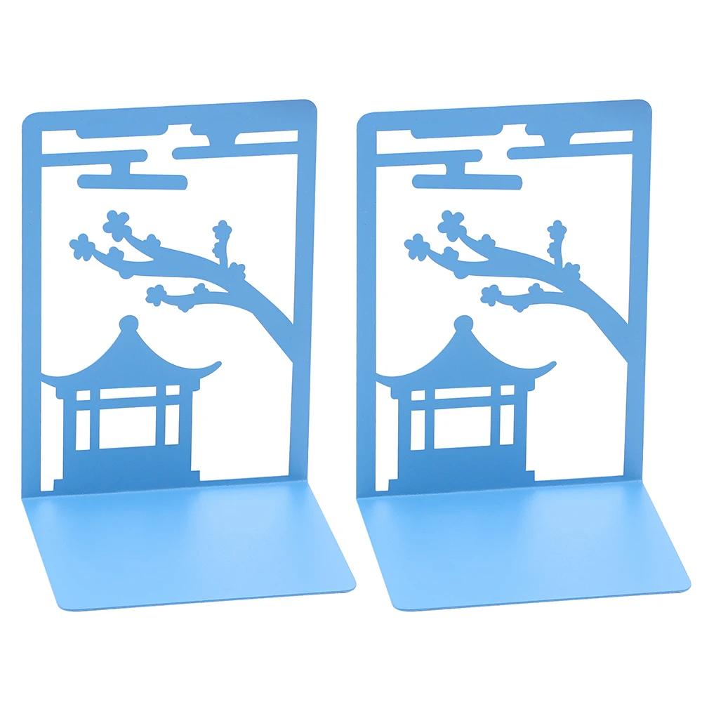 Popular Building Exquisite Bookends Houses book Support Office Desk Decoration book Holder Retractable Creative Book Stand