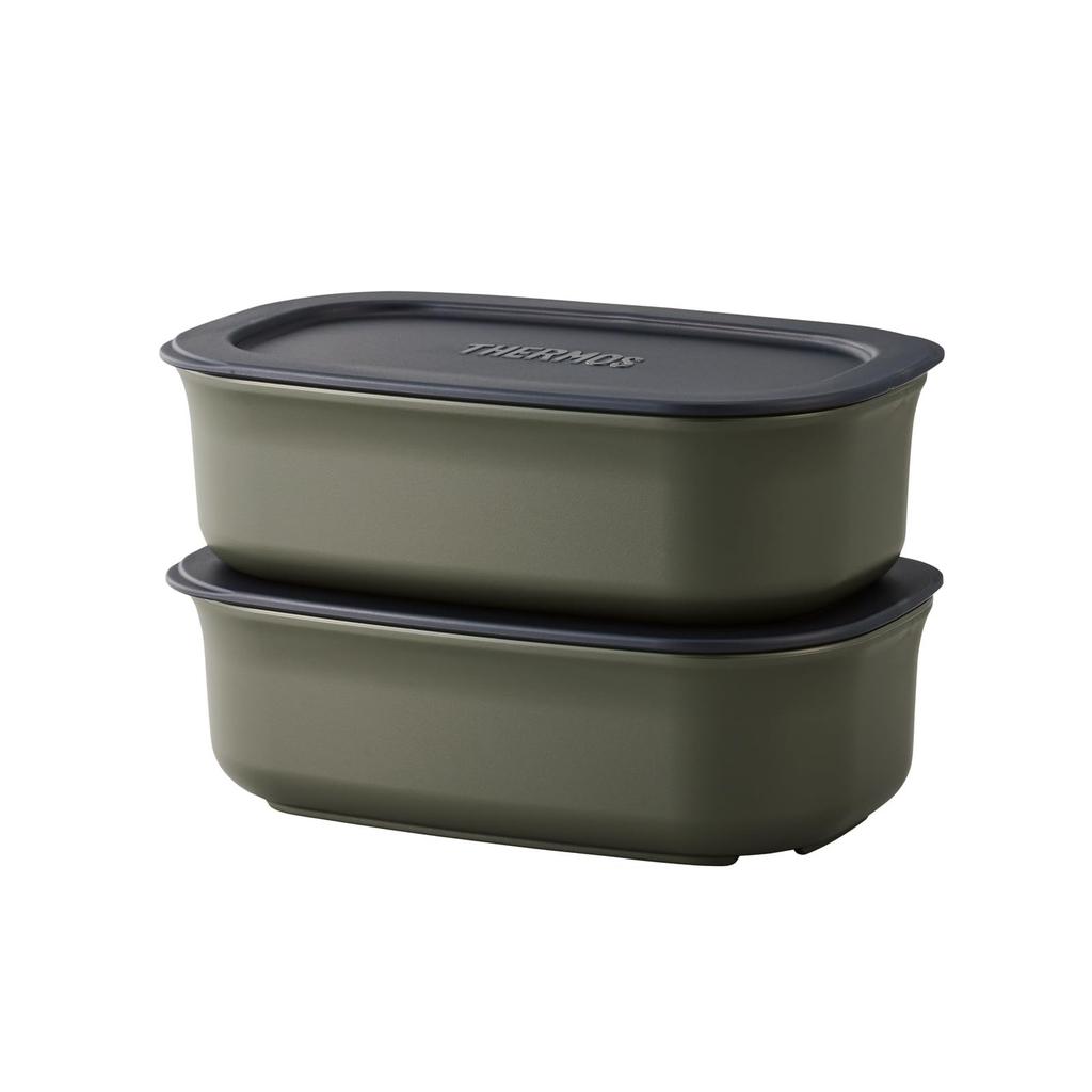 Thermos Vacuum Insulated Soup Lunch Set 800ml Khaki JEA-801 KKI