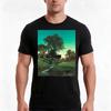 Maxfield Parish Evening Tshirt Summer Casual Cotton Tee Oversized Streetwear Tops Vintage Graphic Print Unisex Unisex Unisex
