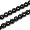 Black Onyx Agate Beads DIY Handmade Natural Stone For Jewelry Making Round Shape 3/4/6/8/10mm